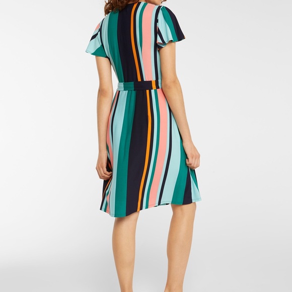 NWT Donna Morgan stripe print dress - Picture 3 of 8